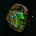 Multi Fire Opal Rough 67.00 Carat Natural Ethiopian Opal Raw Welo Opal Gemstone