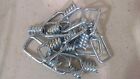100,  HEAVY DUTY 9 GAUGE SNARE SWIVELS, TRAPPING COYOTE BOBCAT FOX SNARING