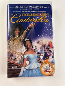 CINDERELLA Rodger & Hammerstein’s DISNEY w/ Whitney Houston- VHS