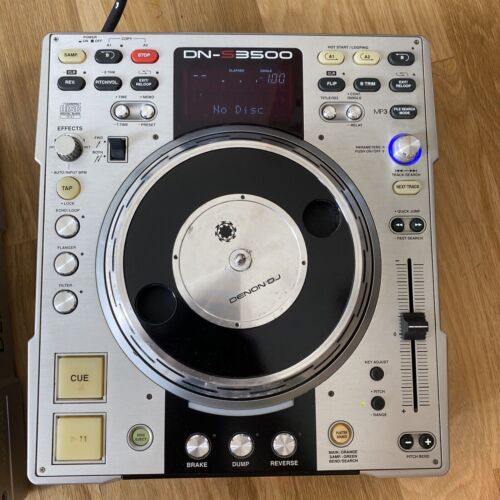 Denon DN-S3500 DJ CD Turntable TESTED/WORKING