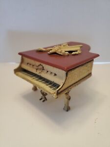 Vintage Thorens Grand Piano Music Box Bakelite Top Works
