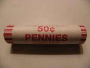 2018-P BU Unopened Bank Wrapped Tails/Tails Lincoln Cent Roll     No Reserve!