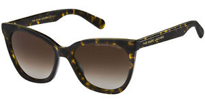 The Marc Jacobs Polarized Women's Havana Cat-Eye Sunglasses MARC500S 0086 LA