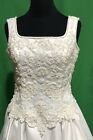 Lana Bisset Wedding Gown/Dress Vintage Size 10 Generous Seams Tulle Layers LOOK