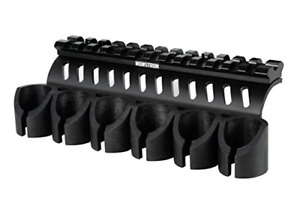 Monstrum Side Mounted 12 Gauge Shell Holder with Picatinny Rail Mount for Series
