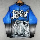 NWT - One Last Cast Fishing Jersey Men Medium Bass From The Dead Graphic 1/4 Zip