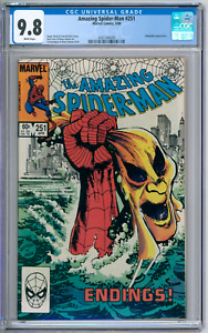 Amazing Spider-Man 251 CGC Graded 9.8 NM/MT Hobgoblin Marvel Comics 1984