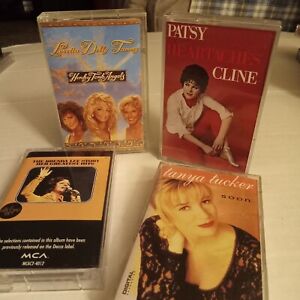 New ListingLadies Of Country / 4 Cassette Tapes / Six Timeless / Classic ,Artists