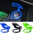 1x Blue Car Accessories Engine Start Stop Button Cover Universal Auto Decor (For: 2022 Ford Explorer XLT)
