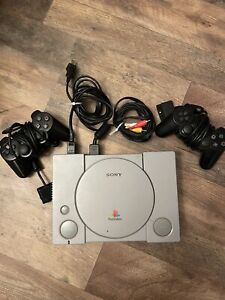 New ListingSony PlayStation 1 PS1 Console Bundle 2 Controllers And Cords Tested Working