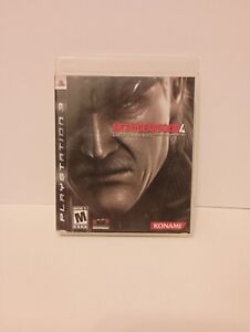 Metal Gear Solid 4 Guns of the Patriots (Sony PlayStation 3 PS3) CIB Complete