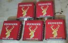 Empty 5 Buckhorn Cigarette Tin Case Pocket Litho Tobacco Can 1950s Buck Deer