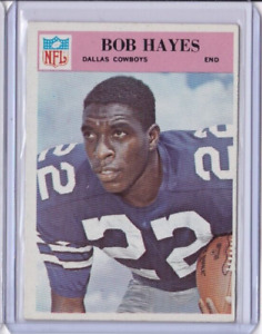 1966 Philadelphia Football #58 BOB HAYES HOF RC ROOKIE Dallas Cowboys