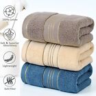 100% Cotton Premium Soft Towel 3PCS Soft Gold Luxury Absorbent Face Cloth Bath