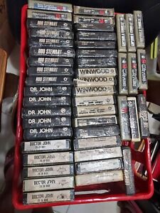 RARE 8 TRACK TAPES-$3 each of YOUR CHOICE-VARIOUS GENRE and ARTISTS-WE COMBINE-e