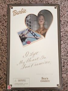 Vintage Barbie I Left My Heart In San Francisco See’s Candies Special Edition