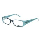 Fendi Women's F830-707 Blue Green Rectangular Eyeglasses Frames 52 x 15 x 135