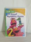 Sesame Street - The Great Numbers Game 2001 DVD By Kevin Clash Muppets Children