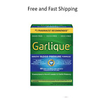 Garlique Healthy BLOOD Pressure Supplement Odor Free Garlic1800 Mcg Allicin 60Ct