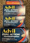 *3 PACK = 288 CAPLETS* Advil DUAL ACTION Pain Reliever Exp 7/26 FAST FREE SHIP