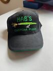 Hab's Custom Plugs Lures, Hab's collectible Hat, NEW UNUSED !!!!
