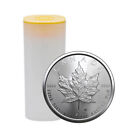 2023 1 oz Canadian Silver Maple Leaf Tube (25 Coins, BU)