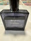 BLEU DE CHANEL by CHANEL EDP Paris Men's Spray, 3.4 Oz 75% Full No Box preowned