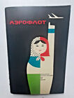 1960s Аэрофлот Aeroflot for Skyfarer Route maps Planes Helicopters Russian book