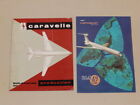 Brochures Caravelle Sud-Aviation & IL 62 Aeroflot