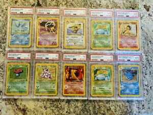 Wizards of the Coast: PSA Graded Vintage Pokémon Lot