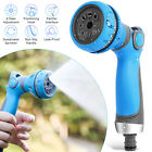 Water Hose Nozzle High Pressure Heavy Duty Garden Hose Attachment with 8 Pattern