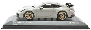 Minichamps Porsche 911 992 Chalk GT3 1:43 Scale Diecast Car 410069201