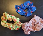 Domino's Pizza Hair Scrunchies Lot Of 3 Different Designs See Pictures Pics