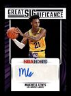 New Listing2023-24 Panini NBA Hoops Maxwell Lewis Auto Autograph RC Rookie LAKERS