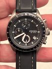 Fossil Men's Chronograph Watch (#CH25731E), New Battery,  Wonderful Looking!