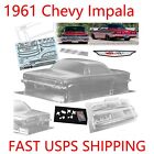 1/10 RC Drift Racing 1961 Chevy Impala Clear Transparent Body Shell 200mm