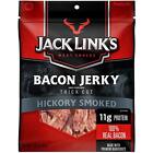 Jack Link's Bacon Jerky, Hickory Smoked, 2.5 oz. Bag - Flavorful Ready to Eat...