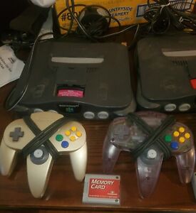 New ListingNintendo 64 Consoles And Game Lot Read!!