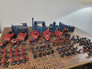 warhammer 40k painted army blood angels magnatized complete first born