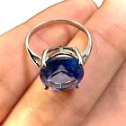 Tanzanite Ring 925 Sterling Silver Jewelry Oval Cut Size 6 7 8 9 lab-created