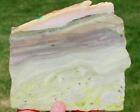 NEW LEMON LIME SERPENTINE SLAB 290 Grams rock/jasper/agate/rough/gems/mineral