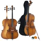 New ListingNew 4/4 Professional Wood Acoustic Cello for Beginner + Bag+ Bow+ Rosin+ Bridge