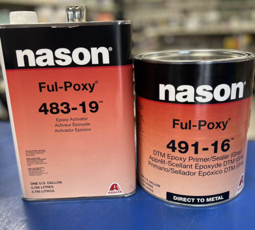 NASON Gallon Epoxy Primer 491-16 epoxy and activator 483-19