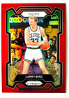 2023-24 Panini Prizm Larry Bird RED Prizm Card SP #/299 Celtics Legend!