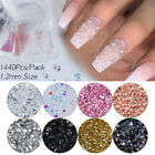 1440pcs Crystal AB Rhinestones FlatBack Glitter Diamond Gems 3D Nail Art Decor