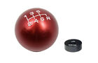 VMS RACING ROUND SHIFT KNOB 6 SPEED RED FITS FOR 06-15 HONDA CIVIC SI  JDM (For: 2002 Acura RSX Base Coupe 2-Door 2.0L)
