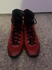 Adidas Lbn Varners Size 8 Red And Black wrestling shoes