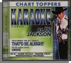 Karaoke Single CD+G - Alan Jackson: That'd Be Alright + Drive - New Country CD!