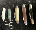 Lot of 5 Vintage Pocketknife Mixed