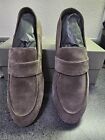 Officine Creative Men's Airto Loafers Size 10 Casual Dress Grey-Brown Suede NEW